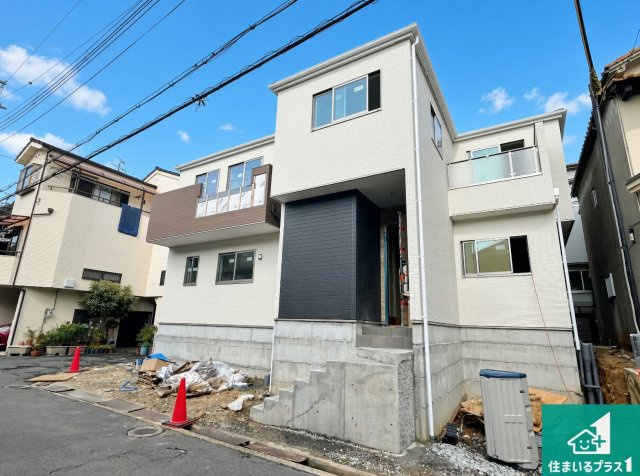 枚方市藤阪元町　第2期　新築一戸建ての外観|現在の進捗状況です！順調に作業進行中、完成が待ち遠しいです！詳細の間取り等、お気軽にお問い合わせください！