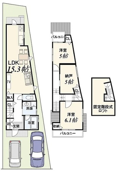 【間取り】 | K41361-柊野