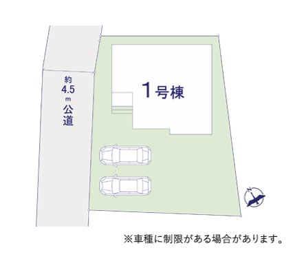 ケイアイフィット　日立市相賀町　2期 　限定1棟！の区画図|内覧、他の物件と合わせてのご案内も可能です。資金計画などのご相談もお任せください。ご予約はHPから、またお電話でも、お気軽にどうぞ。