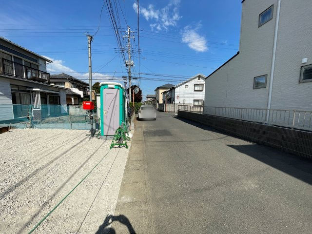 新築戸建・新築建売　太田市由良町第5　宝泉小・宝泉中の前面道路含む現地写真