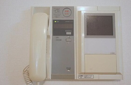 エスパシオ内藤町のセキュリティ|モニター付きインターホン