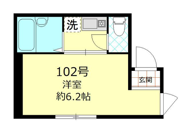 ルミエール北千住の間取り