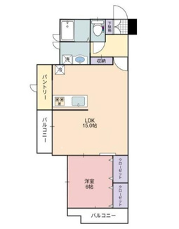 【間取り】 | フローリッシュ大久保Ⅱ | 間取りです。