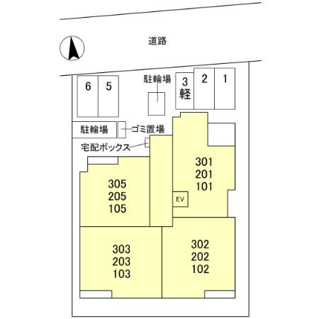 ココルトリシアの間取り