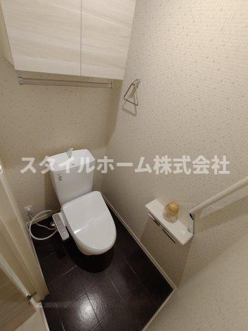 ミュール鴻のトイレ|同建物内別部屋の写真です。