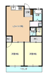 【間取り】 | みやびハイツ