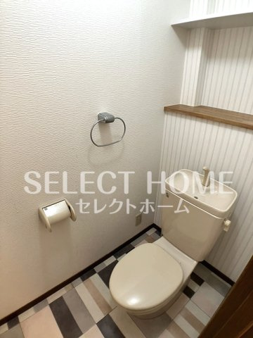 【トイレ】 | ファンタジー緑丘Ｂ棟 | ゆったりとした空間のトイレです