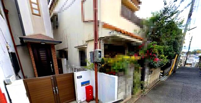 菊水町9丁目の前面道路含む現地写真