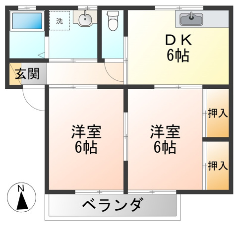 パークハイツの間取り