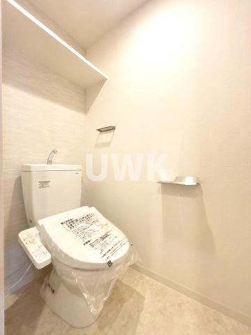 名古屋市中区新栄２丁目の賃貸マンションのトイレ