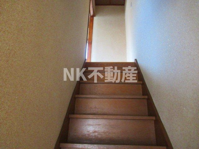 【内装】 | 南天荘2（石切賃貸） | 階段です