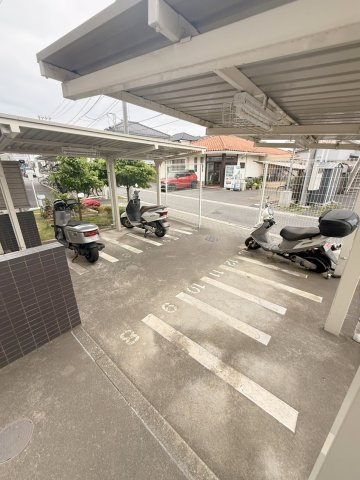 ティアラレジデンスのその他共用部分|共用部・バイク置き場