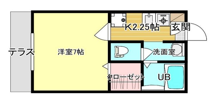 北区滝野川１丁目のアパート