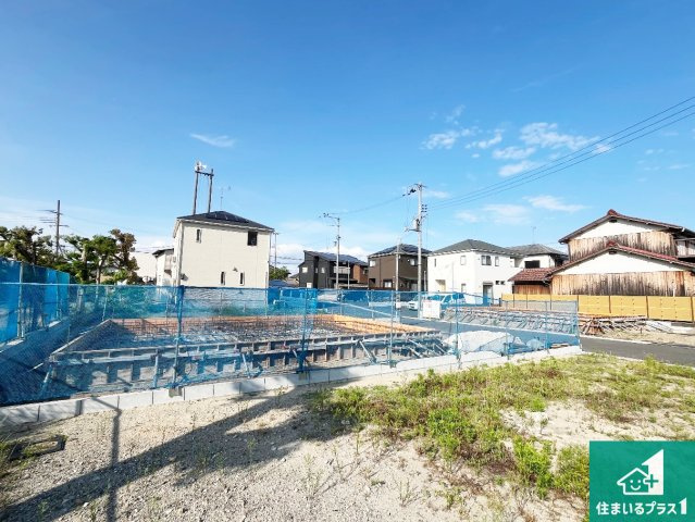 加古川市尾上町　第12期　新築一戸建ての外観|現在建築中！落ち着いた街並みで新生活を始めることが出来そう！周辺の物件も併せてご紹介させて頂きます！
