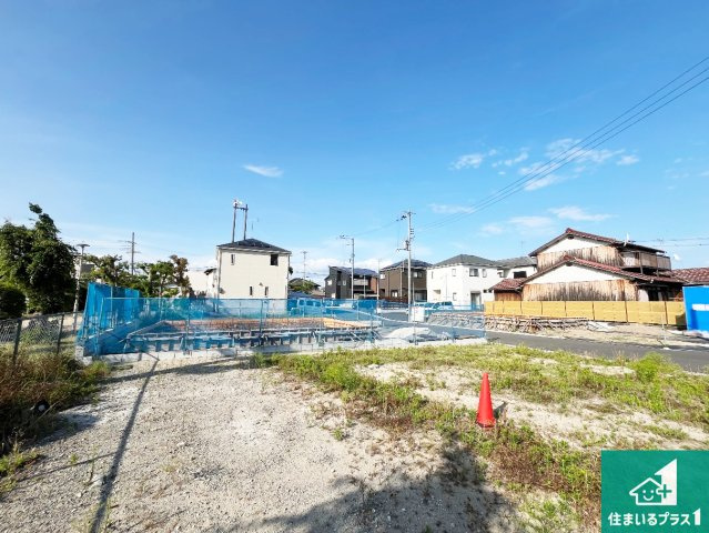 加古川市尾上町　第12期　新築一戸建ての外観|周辺は落ち着いた街並みの住宅地！子育てがしやすい住環境です！まだ未完成ですが、現地でしかわからない事もございます。是非一度ご覧ください。
