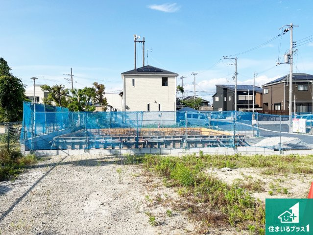 加古川市尾上町　第12期　新築一戸建ての外観|現在建築中！落ち着いた街並みで新生活を始めることが出来そう！周辺の物件も併せてご紹介させて頂きます！
