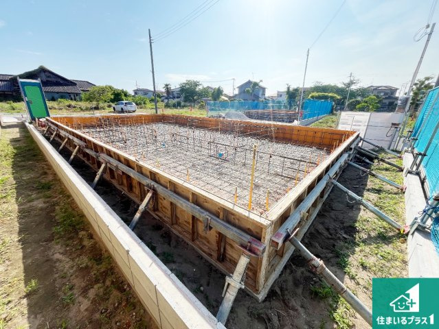 加古川市尾上町　第12期　新築一戸建ての外観|現在建築中！落ち着いた街並みで新生活を始めることが出来そう！周辺の物件も併せてご紹介させて頂きます！
