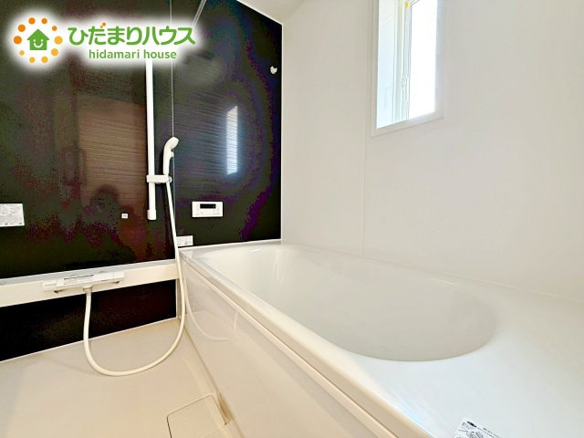 【浴室】 | 東海村亀下第1　新築戸建　1号棟 | 大人が足を伸ばしても十分な広さ！一人でゆっくりくつろぐ時間も大切です！