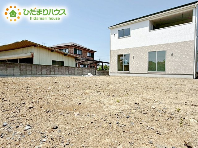 【庭】 | 東海村亀下第1　新築戸建　1号棟 | 日当たりの良い広い庭。一戸建てならではの楽しさが広がります(*^-^*)友人や親せきが集まってＢＢＱをしたり、ペットと遊んだり。