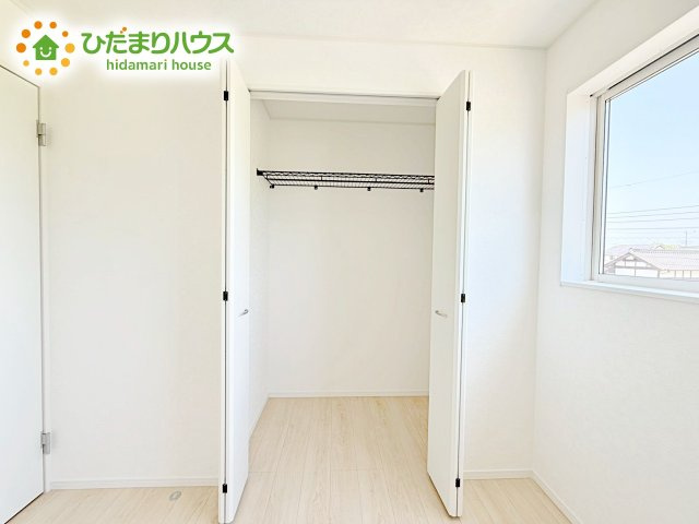 【収納】 | 東海村亀下第1　新築戸建　1号棟 | お洋服の多い女性に人気！収納力の高いクローゼット付☆彡