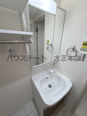 【独立洗面台】 | H-maison大正Ⅵ 仲介手数料無料