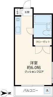 グリンカ白山の間取り