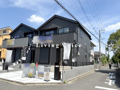 【外観】 | 【仲介手数料０円】伊勢原市高森台3丁目第2　新築一戸建て　1号棟　全2棟 | 1号棟　伊勢原市高森台3丁目第2　新築一戸建て　全2棟