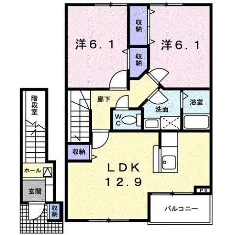 パルテールの間取り