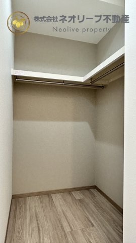 TRIOVE飯塚バスターミナル前の収納|※同型物件参考写真（内装カラーは異なります）