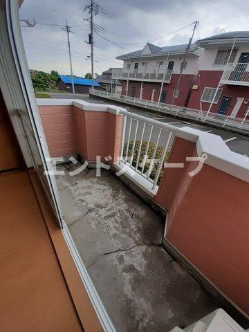 エーデルハイムのバルコニー|高崎、前橋のお部屋探しはエンドスケープまで！お客様の理想お聞かせ下さい♪