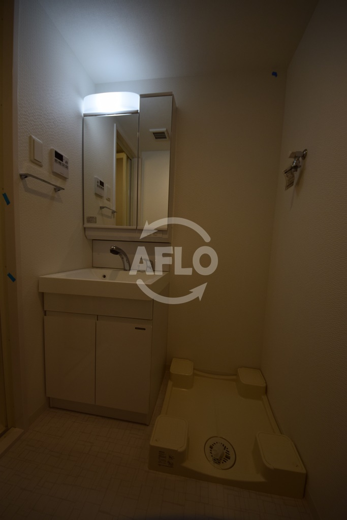 S-RESIDENCE阿波座WESTの洗面所|S-RESIDENCE阿波座WEST　洗面脱衣室