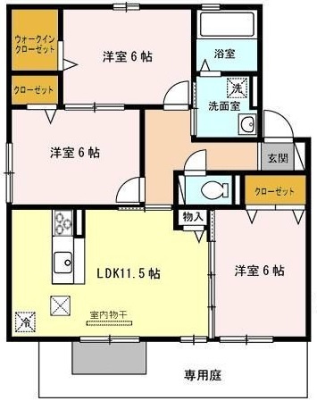 ECO SOLEIL の間取り