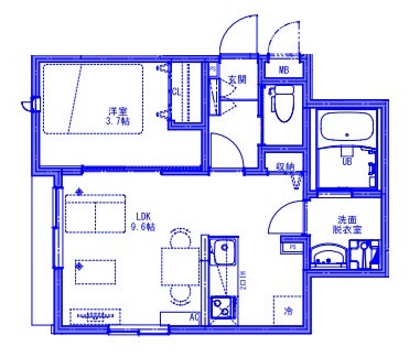 KEIAI RESIDENCE 上尾Ⅵの間取り