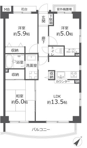 エステ・スクエア東所沢