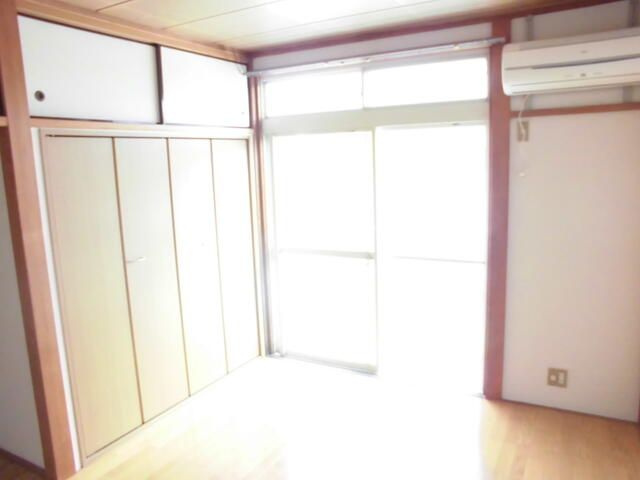 ハイツ二幸Ｂ棟の寝室|ゆとりの広さです