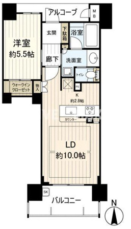 四条烏丸クロスマーク