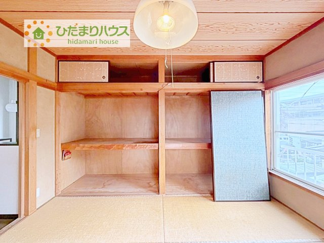 【収納】 | 取手市戸頭　中古戸建 | 和室にも大容量の収納完備！
お布団やお子様のおもちゃなどがスッキリ収納できますね(^^♪