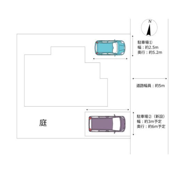 【区画図】 | 坂戸市柳町　中古戸建