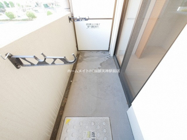 Uresidence京橋のバルコニー