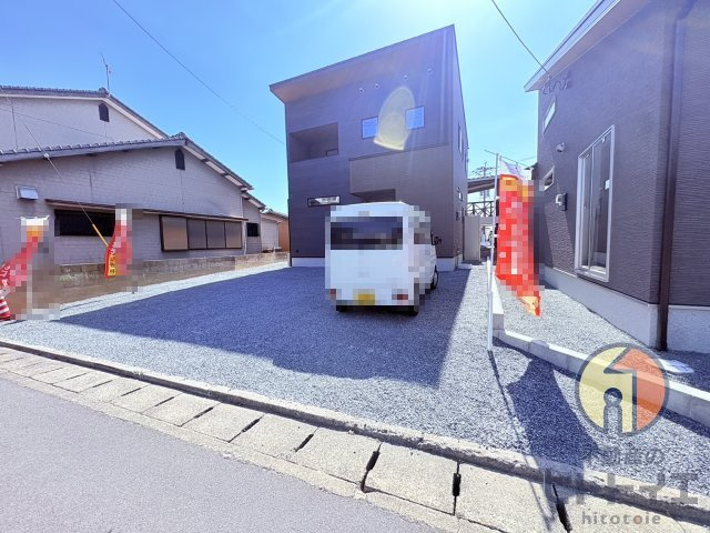 新築建売)柳川市吉原(2階建)の駐車場