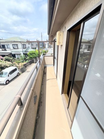 武蔵村山市学園1丁目　中古戸建のバルコニー