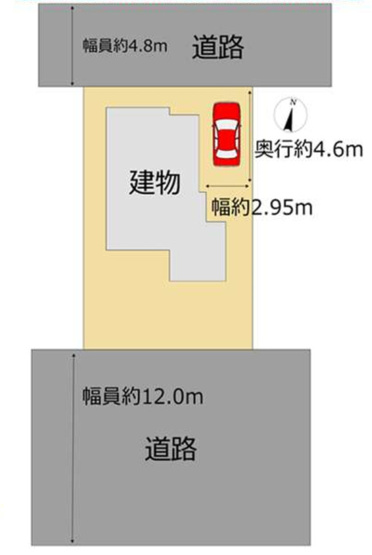 【区画図】 | 比企郡鳩山町松ヶ丘1丁目　中古戸建