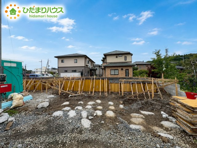 日立市小木津町第6　新築戸建　1号棟の外観|是非一度、ご家族そろってご内覧ください♪