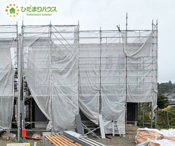 日立市小木津町第6　新築戸建　1号棟の外観|是非一度、ご家族そろってご内覧ください♪