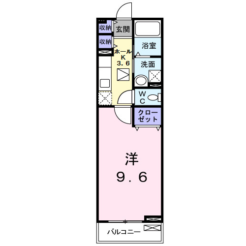 アビタシオン北町の間取り
