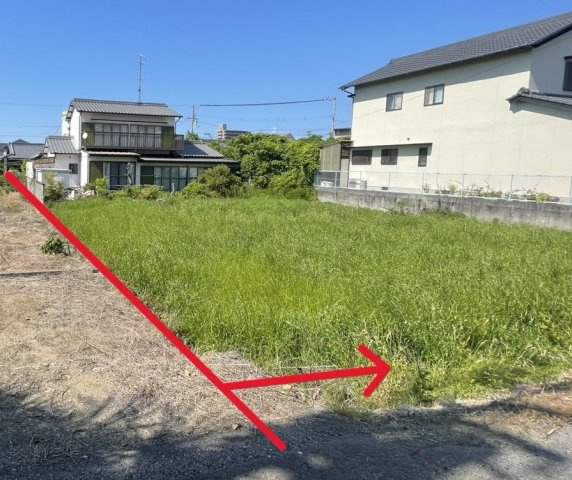 久保田町二丁目　売土地の外観