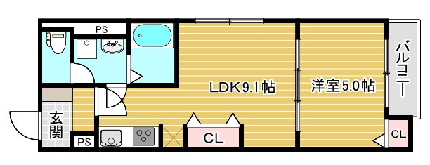 【間取り】 | グランヴィル芦屋西