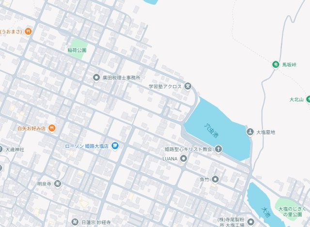 姫路市大塩町　第2期　新築一戸建ての地図