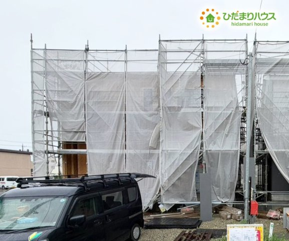 日立市小木津町第6　新築戸建　2号棟の外観|平日・夜間もご案内可能(^^♪お気軽にお問い合わせくださいませ!(^^)!