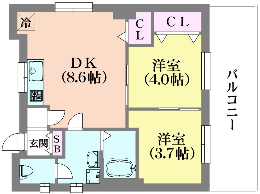 ラムール西山町